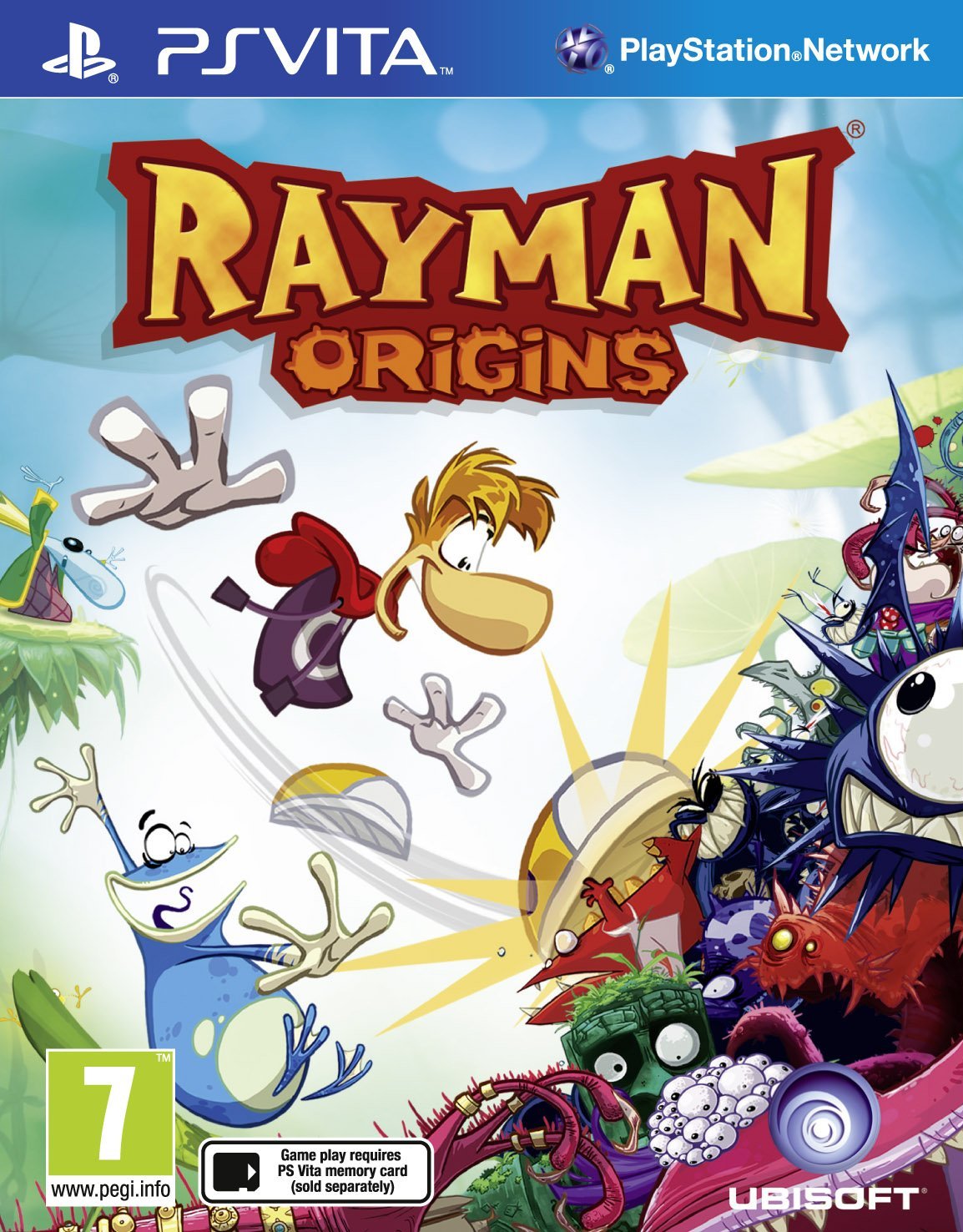 Rayman Origins PS Vita купить в интернет-магазине: цены на игра для PS Vita  Rayman Origins PS Vita - отзывы и обзоры, фото и характеристики. Сравнить  предложения в Украине: Киев, Харьков, Одесса, Днепр