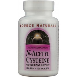   Source Naturals N-Acetyl Cysteine 600 mg 120 tabs