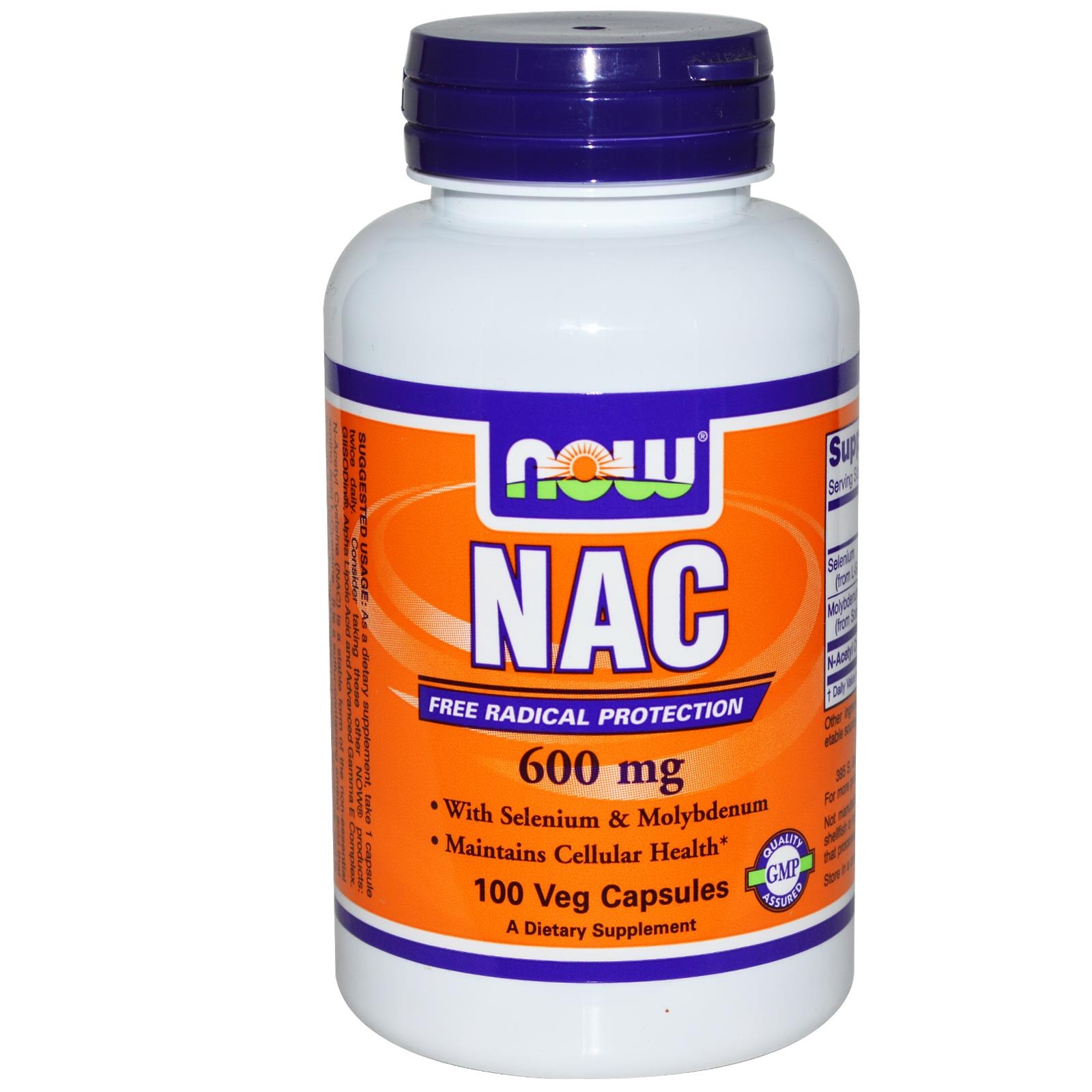 Now NAC 600 mg 100 caps - зображення 1