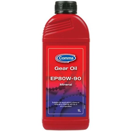 Comma GEAR OIL EP 80W-90 GL-5 1л - зображення 1