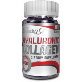 BiotechUSA Hyaluronic & Collagen 30 caps