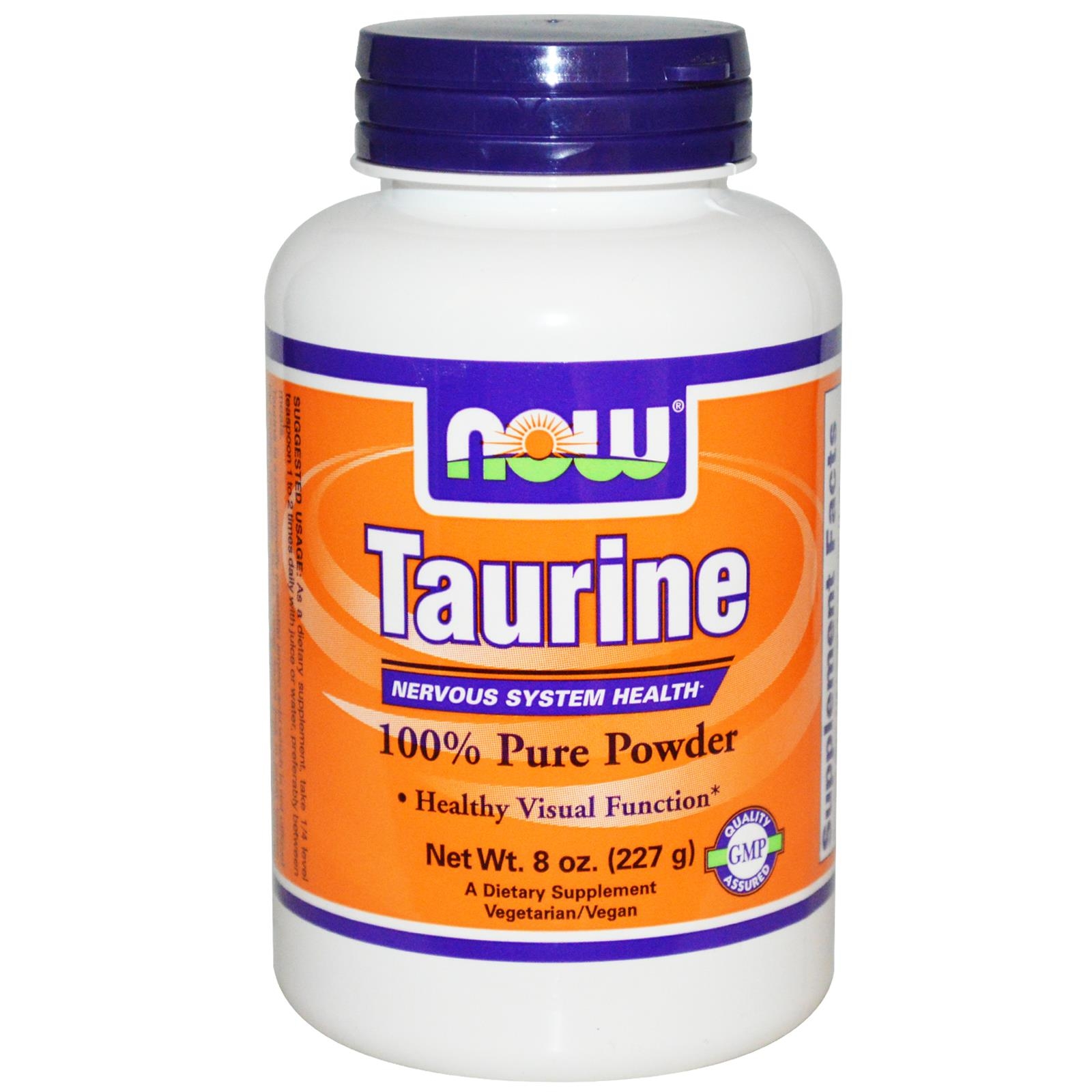 Now Taurine Powder 227 g /227 servings/ Pure - зображення 1