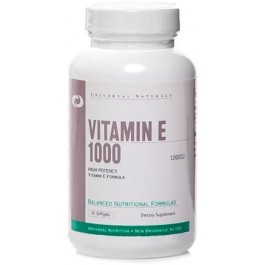 Universal Nutrition Vitamin E 1000 50 caps