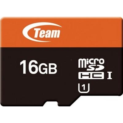 TEAM 16 GB microSDHC UHS-I + SD Adapter TUSDH16GUHS03 - зображення 1