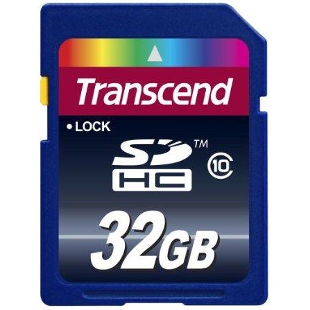 Transcend 32 GB SDHC Class 10 TS32GSDHC10 - зображення 1