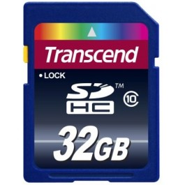 Transcend 32 GB SDHC Class 10 TS32GSDHC10