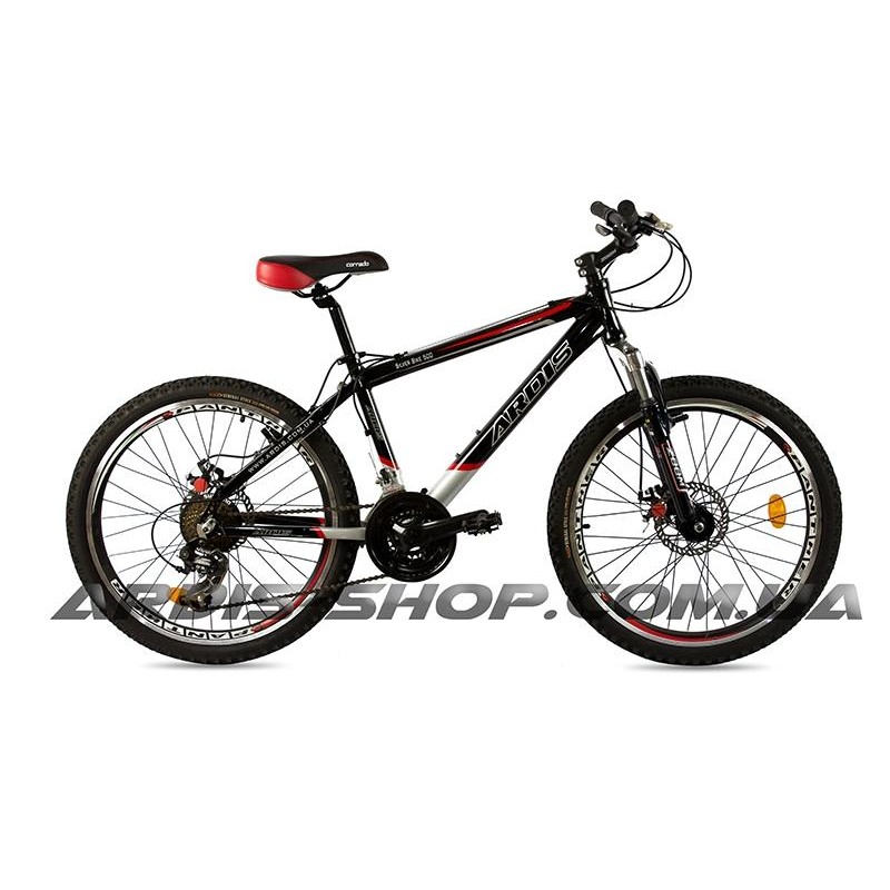 Ardis Silver Bike 500 Lux MTB 24" / рама 15" черный/серебристый/красный - зображення 1