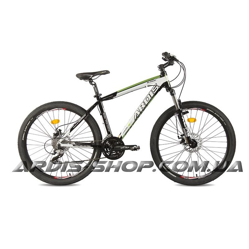 Ardis Summit MTB 26" / рама 17" черный/белый/зеленый - зображення 1