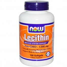 Now Lecithin 1200 mg 100 caps