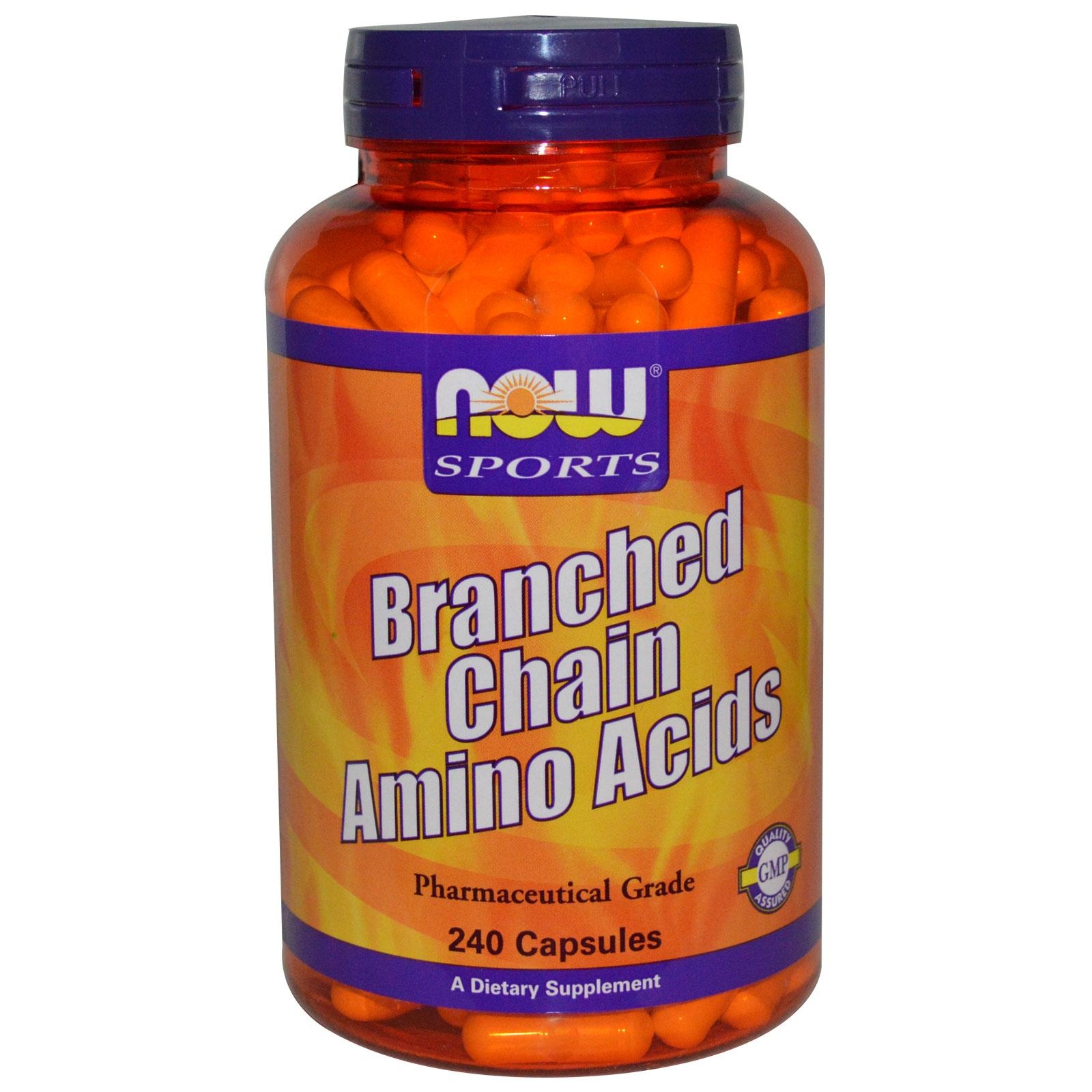 Now Branched Chain Amino Acids 240 caps - зображення 1