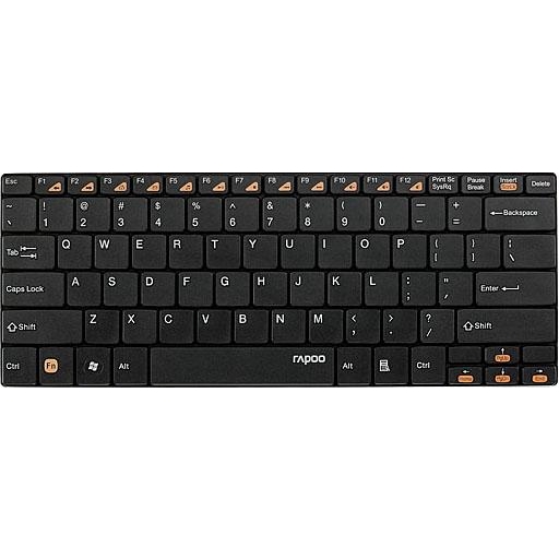 RAPOO E9050 Wireless Compact Ultra-slim Keyboard - зображення 1