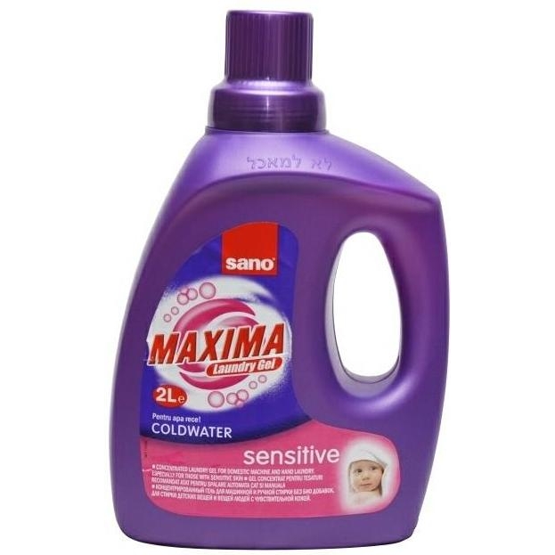 Sano Гель для стирки Maxima Sensitive 2 л (7290005425943) - зображення 1