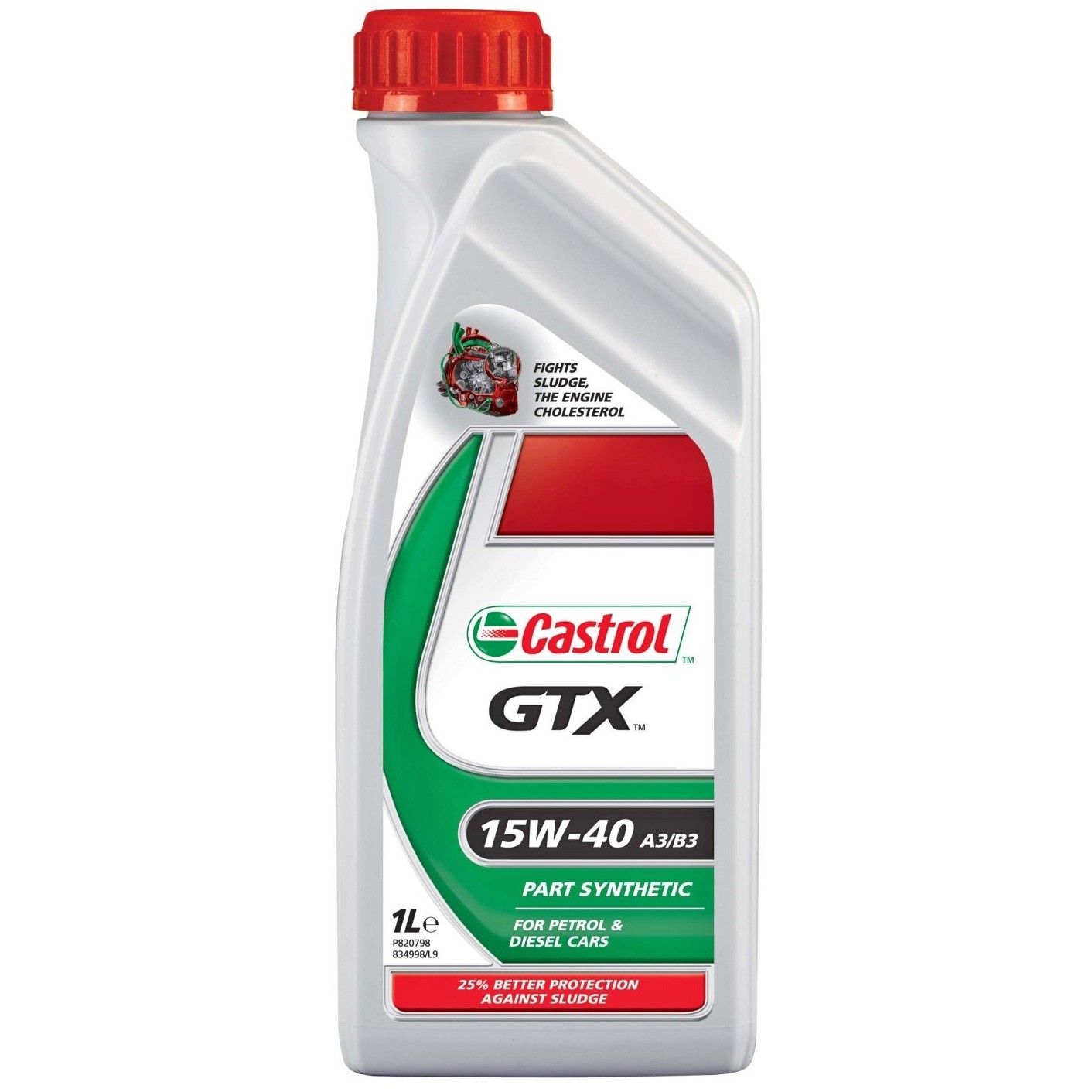 Castrol GTX 15W-40 1л - зображення 1