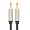UGREEN AV125 3.5mm Male to 3.5mm Male Braided Audio Cable mini-jack 3.5 мм 0.5м Gray (10601) - зображення 1