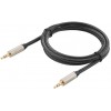 UGREEN AV125 3.5mm Male to 3.5mm Male Braided Audio Cable mini-jack 3.5 мм 0.5м Gray (10601) - зображення 2