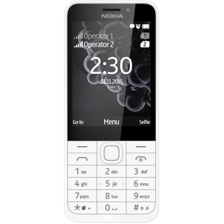 Nokia 230 Dual Silver White (A00026972) - зображення 1