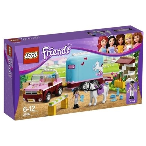 LEGO Friends Прицеп для перевозки лошадей Эми 3186 - зображення 1