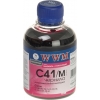 Водорозчинні чорнила для принтера WWM Чернила для Canon CL-41C/ 51C/ CLI-8C 200г Водорастворимые Magenta (C41/M)