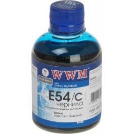 WWM Чернила для Epson 7600/9600 200г Cyan (E54/C)