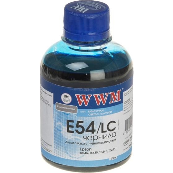 WWM Чернила для Epson 7600/9600 200г Light Cyan (E54/LC) - зображення 1