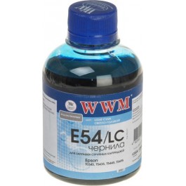 WWM Чернила для Epson 7600/9600 200г Light Cyan (E54/LC)