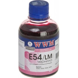 WWM Чернила для Epson 7600/9600 200г Light Magenta (E54/LM)