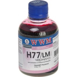   WWM Чернила для HP №177/84 200г Light Magenta Водорастворимые (H77/LM)