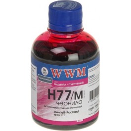   WWM Чернила для HP №177/84 200г Magenta Водорастворимые (H77/M)