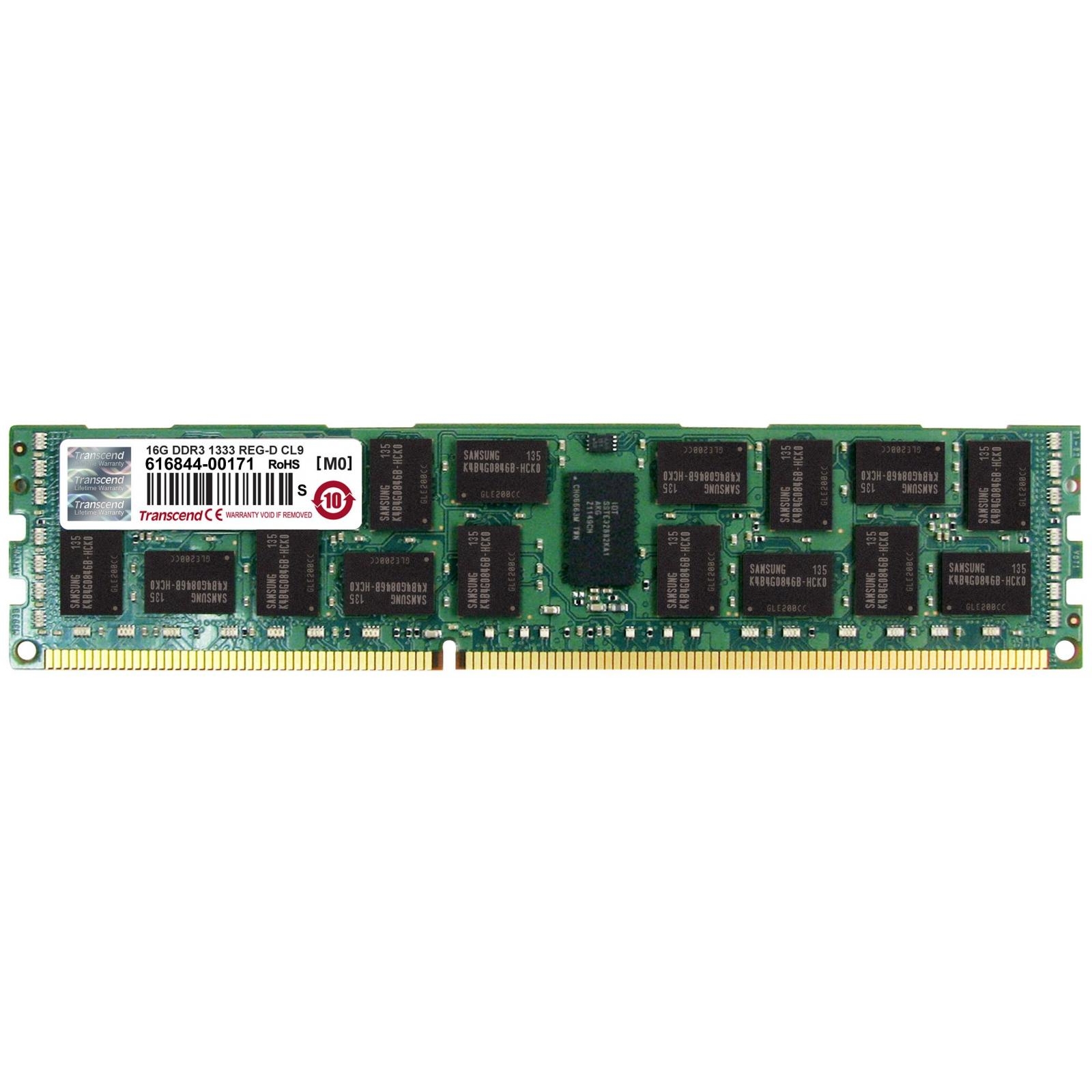 Transcend 16 GB DDR3 1333 MHz (TS2GKR72V3H) - зображення 1