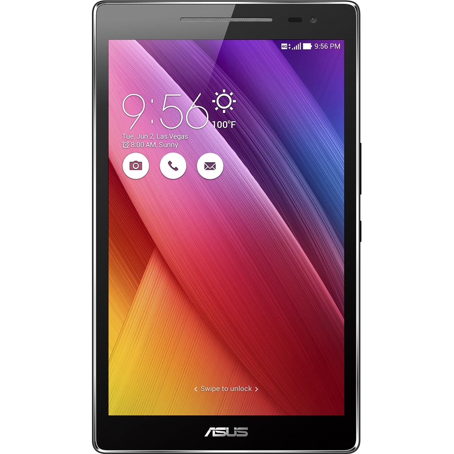 ASUS ZenPad 8.0 16GB LTE (Z380KL-1A041A) Black - зображення 1