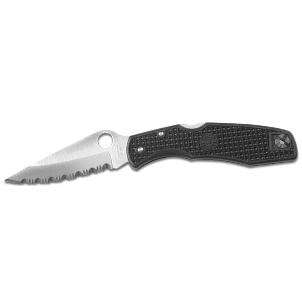 Spyderco Endura 4 Serrated Black (C10SBK) - зображення 1