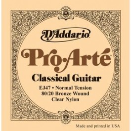 D'Addario EJ47 Pro-Arte 80/20 Bronze Wound Normal Tension