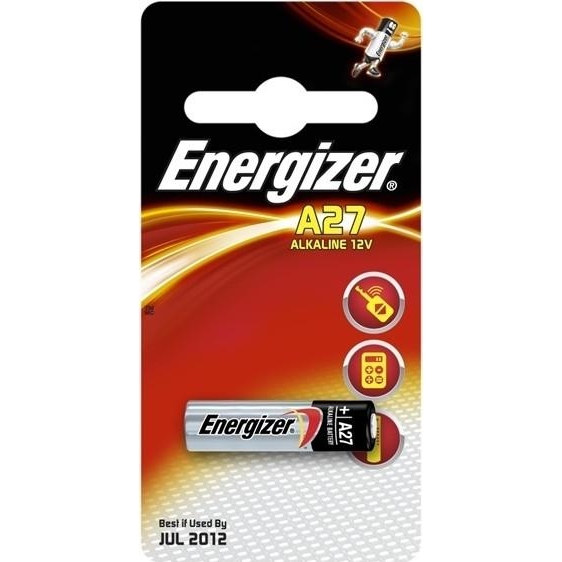 Energizer A27 bat(12В) Alkaline 1шт (623072) - зображення 1