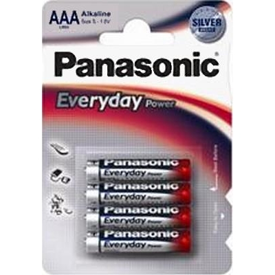 Panasonic AAA bat Alkaline 4шт Everyday Power (LR03REE/4BR) - зображення 1