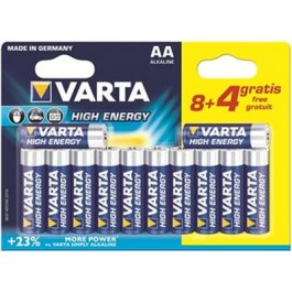 Varta AA bat Alkaline 8+4шт HIGH ENERGY (04906121472)