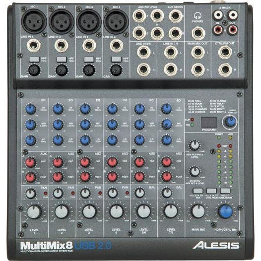 Alesis MultiMix 8 USB FX - зображення 1