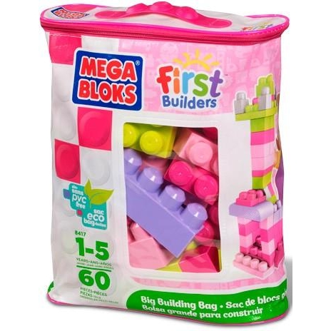 Mega Bloks Розовый 60 элементов (8417) - зображення 1