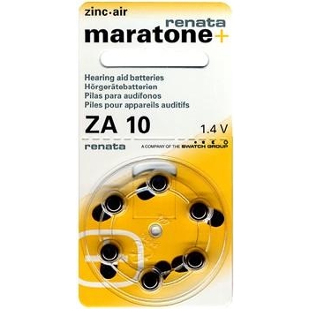 Renata ZA10 bat(1.4B) Zinc Air 6шт maratone+ - зображення 1