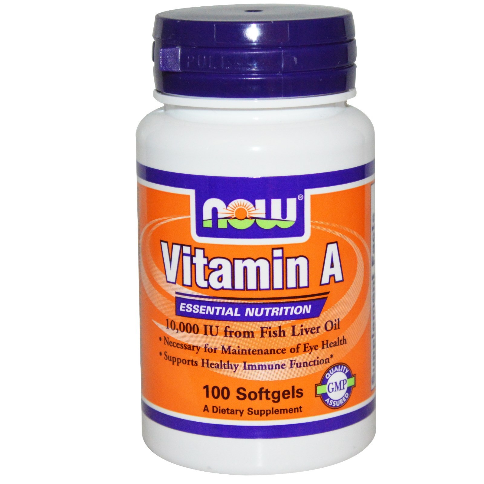 Now Vitamin A 10000 IU 100 caps - зображення 1