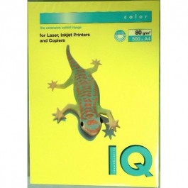 Mondi IQ Neon GB желтый неон (80) A4 500л (IQ gb(A4)(80))