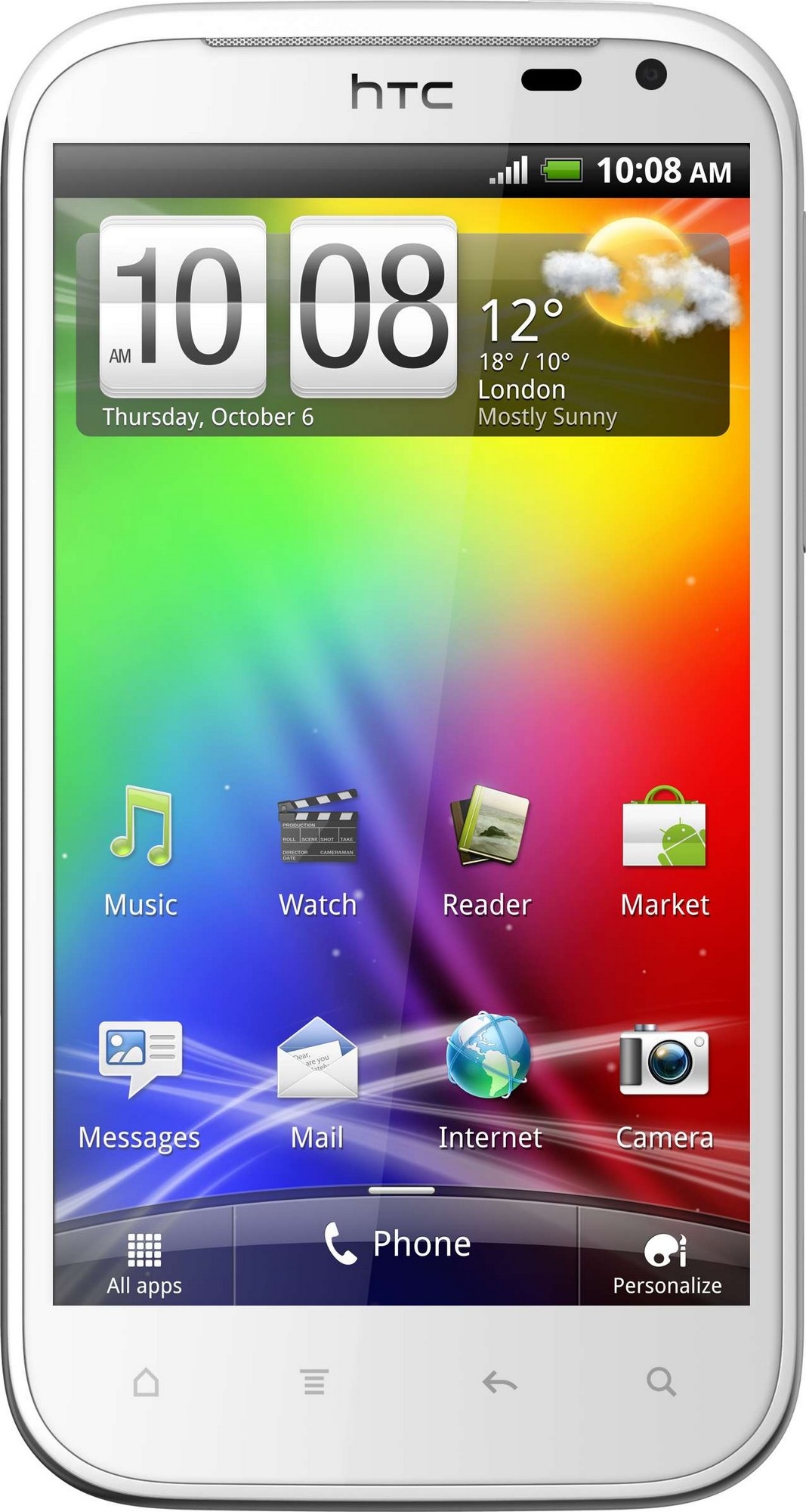 HTC Sensation XL (White) купить в интернет-магазине: цены на смартфон  Sensation XL (White) - отзывы и обзоры, фото и характеристики. Сравнить  предложения в Украине: Киев, Харьков, Одесса, Днепр на Hotline.ua