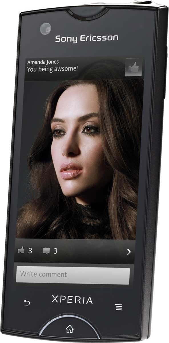 Sony Ericsson Xperia ray (Black) - зображення 1