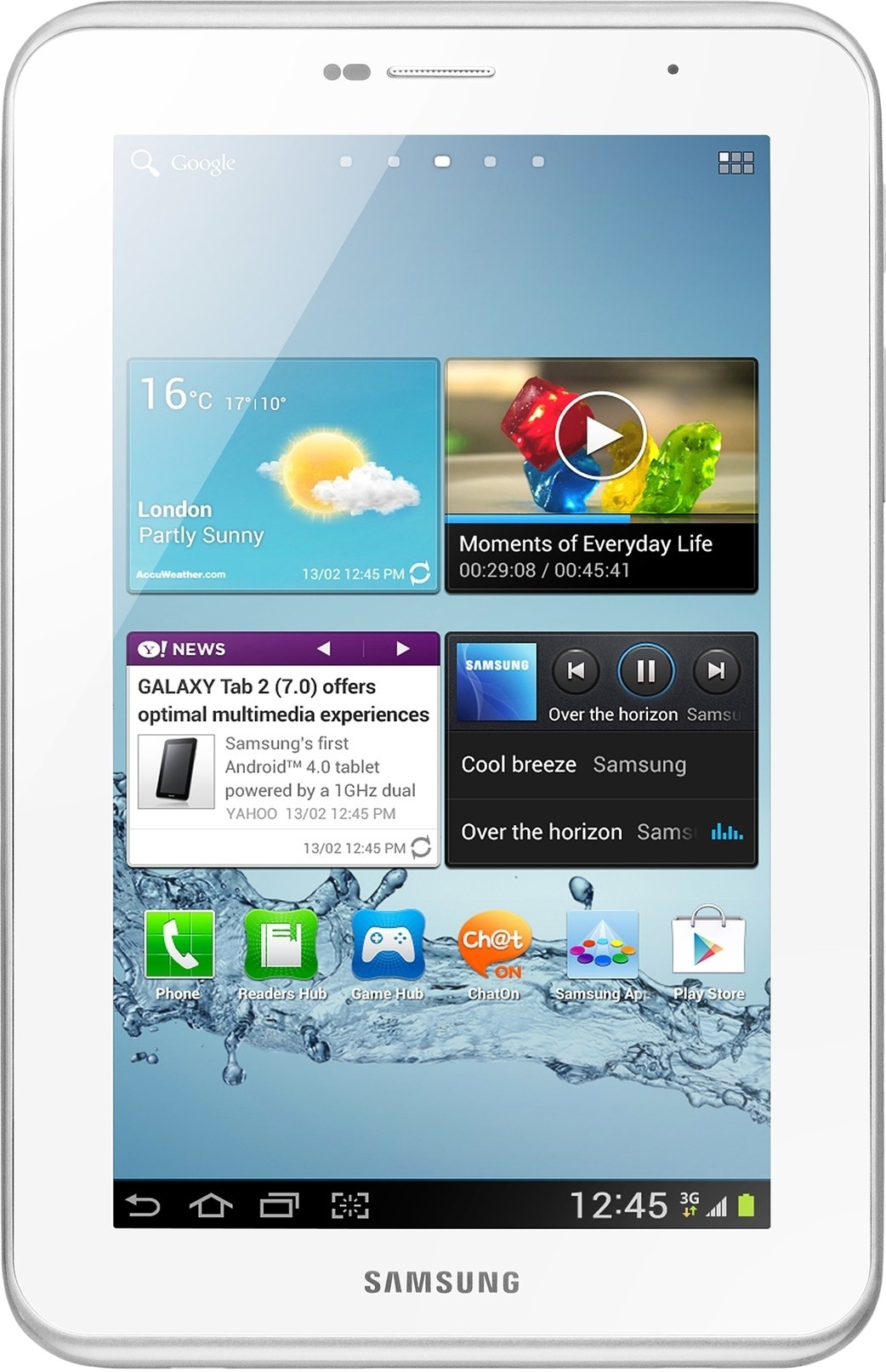 Планшет Samsung Galaxy Tab 2 10.1 16GB 3G Titanium Silver (GT-P5100)