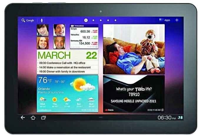 Samsung Galaxy Tab 10.1 16GB P7500 Black - зображення 1