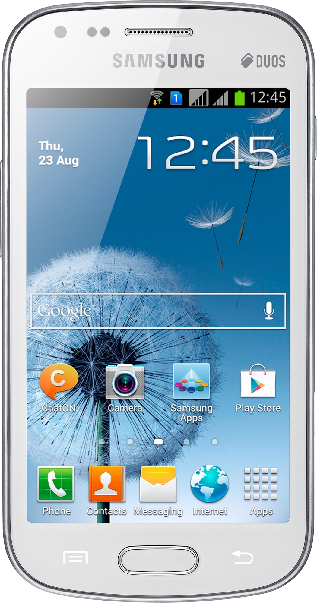 Samsung S7562 Galaxy S Duos (White) - зображення 1