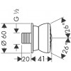 Hansgrohe Bodyvette 28467000 - зображення 2