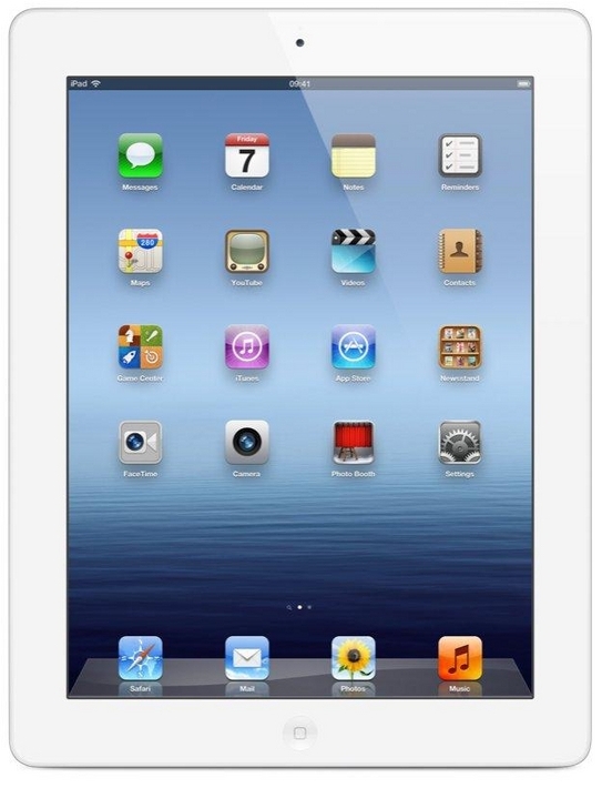 Apple iPad 3 Wi-Fi 32Gb White (MD329) - зображення 1