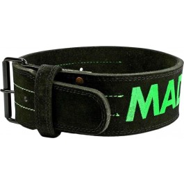 Mad Max Suede Single Prong belt 4“ 10 mm (MFB-301)