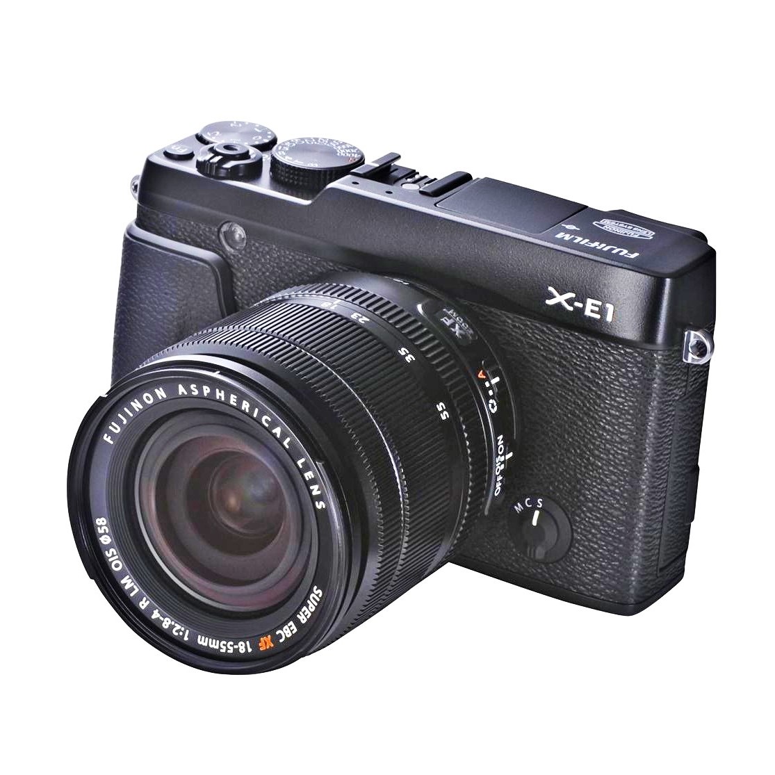 Fujifilm X-E1 kit (18-55mm f/2.8-4 XF) Black - зображення 1