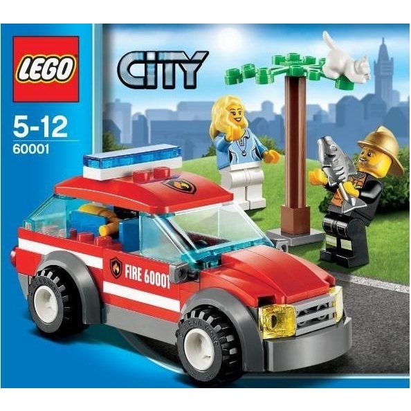 LEGO City Автомобиль начальника пожарной охраны (60001) - зображення 1